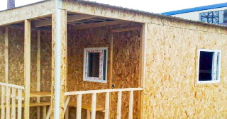 Сарай из дерева под ключ в Волхове – строительствопо цене от 42192 рублей